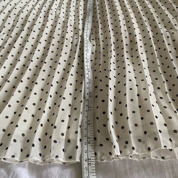 NWT ZARA PLEATED SKIRT WITH BELT HIGH-WAIST MIDI - Picture 12 of 13